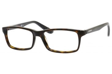 Image of Carrera 8800 Progressive Prescription Eyeglasses CA8800-0TRD-5416 - Dark Havana / Black Frame, Lens Diameter 54mm, Distance Between Lenses 16mm