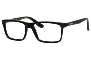 Image of Carrera 8801 Bifocal Prescription Eyeglasses CA8801-029A-5317 - Shiny Black Frame, Lens Diameter 53mm, Distance Between Lenses 17mm