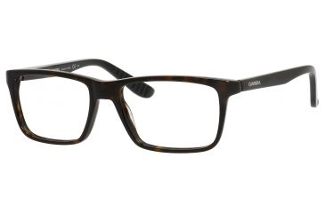 Image of Carrera 8801 Bifocal Prescription Eyeglasses CA8801-0TRD-5317 - Dark Havana / Black Frame, Lens Diameter 53mm, Distance Between Lenses 17mm