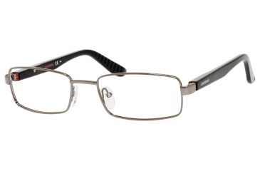 Image of Carrera 8803 Eyeglass Frames CA8803-00RK-5519 - Dark Ruthenium / Smoke Frame, Lens Diameter 55mm, Distance Between Lenses 19mm