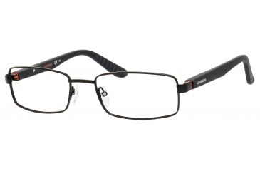 Image of Carrera 8803 Eyeglass Frames CA8803-094X-5519 - Matte Black Frame, Lens Diameter 55mm, Distance Between Lenses 19mm