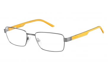 Image of Carrera 8816 Eyeglass Frames CA8816-0PMR-5418 - Dark Ruthenium Yellow Frame, Lens Diameter 54mm, Distance Between Lenses 18mm