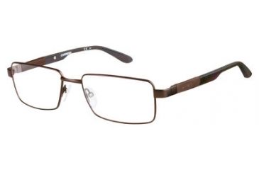 Image of Carrera 8819 Eyeglass Frames CA8819-0SIH-5717 - Opal Brown Tortoise Frame, Lens Diameter 57mm, Distance Between Lenses 17mm