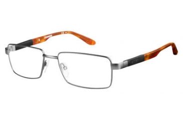 Image of Carrera 8819 Eyeglass Frames CA8819-0TZZ-5717 - Matte Ruthenium Havana Frame, Lens Diameter 57mm, Distance Between Lenses 17mm