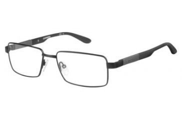 Image of Carrera 8819 Eyeglass Frames CA8819-0VAQ-5717 - Black Matte Frame, Lens Diameter 57mm, Distance Between Lenses 17mm