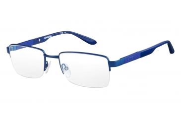 Image of Carrera 8820 Eyeglass Frames CA8820-0PYF-5319 - Matte Blue Frame, Lens Diameter 53mm, Distance Between Lenses 19mm