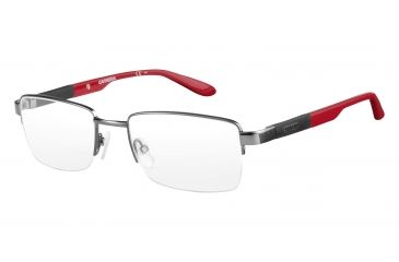 Image of Carrera 8820 Eyeglass Frames CA8820-0DF7-5519 - Ruthenium Red Frame, Lens Diameter 55mm, Distance Between Lenses 19mm