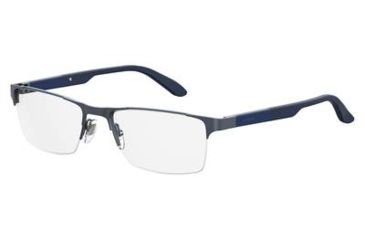Image of Carrera 8821 Single Vision Prescription Eyeglasses CA8821-0PJP-5318 - Blue Frame, Lens Diameter 53mm, Distance Between Lenses 18mm