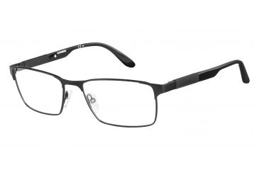 Image of Carrera 8822 Progressive Prescription Eyeglasses CA8822-010G-5417 - Matte Black / Black Frame, Lens Diameter 54mm, Distance Between Lenses 17mm