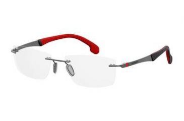 Image of Carrera 8823/V Bifocal Prescription Eyeglasses CA8823V-0R81-5617 - Matte Ruthenium Frame, Lens Diameter 56mm, Distance Between Lenses 17mm