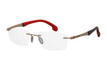 Image of Carrera 8823/V Bifocal Prescription Eyeglasses CA8823V-0YZ4-5617 - Matte Brown Frame, Lens Diameter 56mm, Distance Between Lenses 17mm