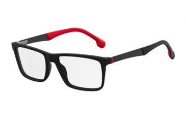 Image of Carrera 8825/V Eyeglass Frames CA8825-0003-5517 - Matte Black Frame, Lens Diameter 55mm, Distance Between Lenses 17mm