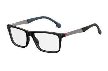 Image of Carrera 8825/V Eyeglass Frames CA8825-0807-5517 - Black Frame, Lens Diameter 55mm, Distance Between Lenses 17mm