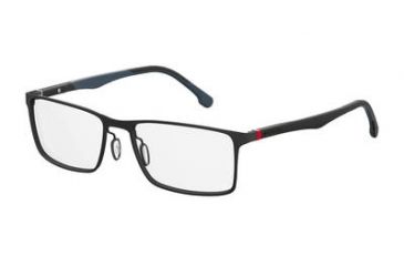 Image of Carrera 8827/V Bifocal Prescription Eyeglasses CA8827-0003-5517 - Matte Black Frame, Lens Diameter 55mm, Distance Between Lenses 17mm