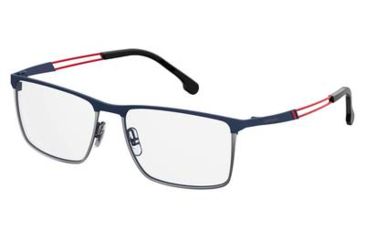 Image of Carrera 8831 Prescription Eyeglasses CA8831-0PJP-5518 - Blue Frame, Lens Diameter 55mm, Distance Between Lenses 18mm
