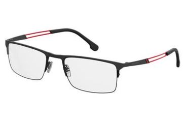 Image of Carrera 8832 Bifocal Prescription Eyeglasses CA8832-0003-5519 - Matte Black Frame, Lens Diameter 55mm, Distance Between Lenses 19mm