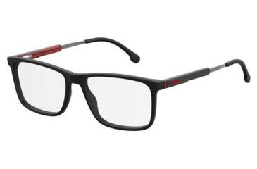 Image of Carrera 8834 Prescription Eyeglasses CA8834-0003-5417 - Matte Black Frame, Lens Diameter 54mm, Distance Between Lenses 17mm