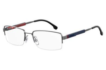 Image of Carrera 8836 Prescription Eyeglasses CA8836-0R81-5619 - Matte Ruthenium Frame, Distance Between Lenses 19mm