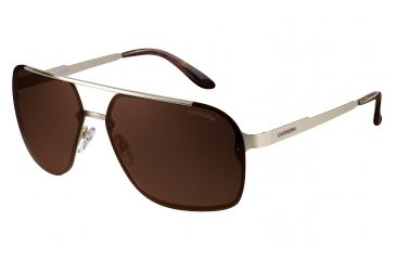 Image of Carrera 91/S Bifocal Prescription Sunglasses CA91S-0CGS-LC-6413 - Lens Diameter 64 mm, Frame Color Light Gold Semi Matte