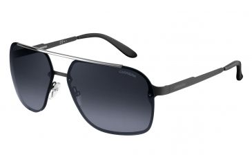 Image of Carrera 91/S Bifocal Prescription Sunglasses CA91S-0003-HD-6413 - Frame Color Matte Black, Lens Diameter 64 mm