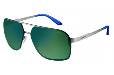 Image of Carrera 91/S Bifocal Prescription Sunglasses CA91S-0R81-Z9-6413 - Frame Color Matte Ruthenium, Lens Diameter 64 mm