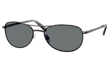 Image of Carrera 928/S Sunglasses CA928S-7SJP-RA-5517 - Shiny Gunmetal Frame, Gray Polarized Lenses, Lens Diameter 55mm, Distance Between Lenses 17mm