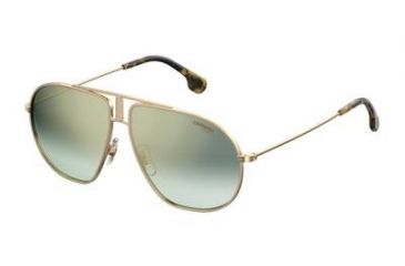 Image of Carrera Bound/S Bifocal Prescription Sunglasses BOUNDS-006J-EZ-6012 - Frame Color Gold Havana, Lens Diameter 60 mm