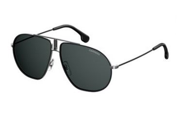 Image of Carrera Bound/S Bifocal Prescription Sunglasses BOUNDS-0TI7-IR-6213 - Lens Diameter 62 mm, Frame Color Ruthenium Black Matte Black