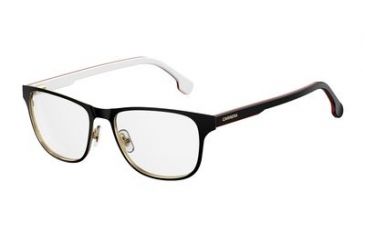 Image of Carrera Ca 1104/V Bifocal Prescription Eyeglasses CA1104-0807-5417 - Black/Gold Frame, Lens Diameter 54mm, Distance Between Lenses 17mm