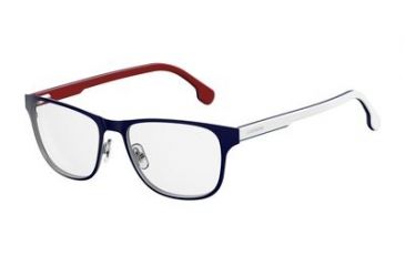 Image of Carrera Ca 1104/V Bifocal Prescription Eyeglasses CA1104-0RCT-5417 - Matte Blue / Ruthenium Frame, Lens Diameter 54mm, Distance Between Lenses 17mm