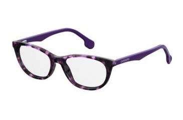 Image of Carrera Carre 67 Bifocal Prescription Eyeglasses CARRE67-0HKZ-4616 - Violet Havana Frame, Lens Diameter 46mm, Distance Between Lenses 16mm