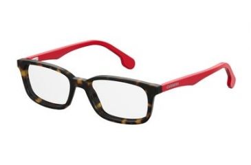 Image of Carrera Carre 68 Bifocal Prescription Eyeglasses CARRE68-0086-4816 - Dark Havana Frame, Lens Diameter 48mm, Distance Between Lenses 16mm