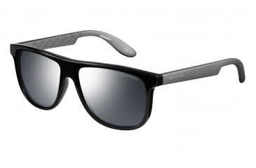 Image of Carrera Carrerino 13/S Progressive Prescription Sunglasses CARRE13S-0M5F-T4-5014 - Frame Color Black Silver, Lens Diameter 50 mm