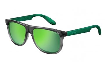 Image of Carrera Carrerino 13/S Progressive Prescription Sunglasses CARRE13S-0MAT-Z9-5014 - Lens Diameter 50 mm, Frame Color Gray Green