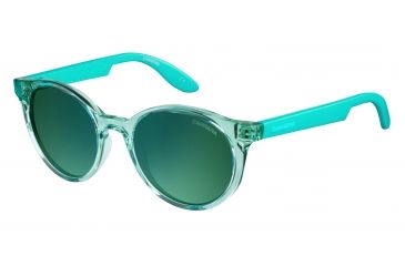 Image of Carrera Carrerino 14/S Progressive Prescription Sunglasses CARRE14S-0KRD-Z9-4618 - Lens Diameter 46 mm, Frame Color Aquamarine