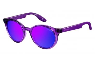 Image of Carrera Carrerino 14/S Progressive Prescription Sunglasses CARRE14S-0KNN-TE-4618 - Lens Diameter 46 mm, Frame Color Cyclamen
