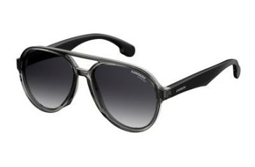 Image of Carrera Carrerino 22/S Bifocal Prescription Sunglasses CARRE22S-0KB7-9O-5114 - Frame Color Gray, Lens Diameter 51 mm