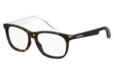 Image of Carrera Carrerino 51 Eyeglass Frames CARRE51-0086-4715 - Dark Havana Frame, Lens Diameter 47mm, Distance Between Lenses 15mm