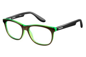 Image of Carrera Carrerino 51 Eyeglass Frames CARRE51-0HNF-4715 - Brown Green Frame, Lens Diameter 47mm, Distance Between Lenses 15mm