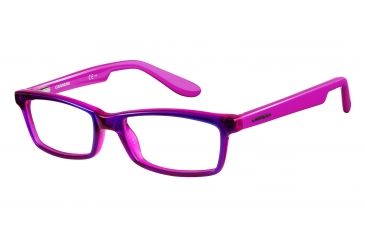 Image of Carrera Carrerino 52 Eyeglass Frames CARRE52-0HN5-4716 - Violet Rose Frame, Lens Diameter 47mm, Distance Between Lenses 16mm