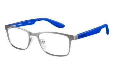 Image of Carrera Carrerino 53 Eyeglass Frames CARRE53-0HNO-4717 - Ruthenium Blue Frame, Lens Diameter 47mm, Distance Between Lenses 17mm