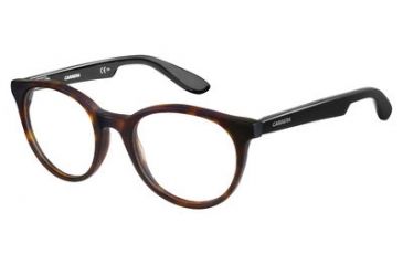 Image of Carrera Carrerino 55 Eyeglass Frames CARRE55-0KVX-4518 - Dark Havana / Black Frame, Lens Diameter 45mm, Distance Between Lenses 18mm