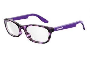 Image of Carrera Carrerino 56 Eyeglass Frames CARRE56-02IV-5016 - Violet Havana Violet Frame, Lens Diameter 50mm, Distance Between Lenses 16mm