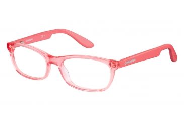 Image of Carrera Carrerino 56 Eyeglass Frames CARRE56-0TSU-4816 - Pink Coral Frame, Lens Diameter 48mm, Distance Between Lenses 16mm