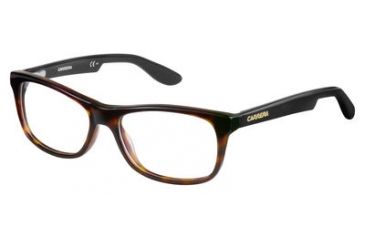 Image of Carrera Carrerino 57 Eyeglass Frames CARRE57-0KVX-4715 - Dark Havana / Black Frame, Lens Diameter 47mm, Distance Between Lenses 15mm