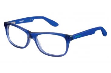 Image of Carrera Carrerino 57 Eyeglass Frames CARRE57-0TSH-4715 - Blue Frame, Lens Diameter 47mm, Distance Between Lenses 15mm