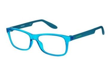 Image of Carrera Carrerino 61 Single Vision Prescription Eyeglasses CARRE61-0TCF-4915 - Turquoise Frame, Lens Diameter 49mm, Distance Between Lenses 15mm