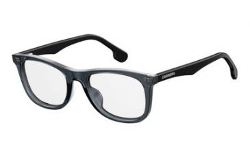 Image of Carrera Carrerino 63 Bifocal Prescription Eyeglasses CARRE63-0R6S-4918 - Gray/Black Frame, Lens Diameter 49mm, Distance Between Lenses 18mm