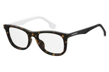 Image of Carrera Carrerino 63 Bifocal Prescription Eyeglasses CARRE63-0TCB-4718 - White Bksptt Frame, Lens Diameter 47mm, Distance Between Lenses 18mm