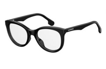 Image of Carrera Carrerino 64 Eyeglass Frames CARRE64-0807-5018 - Black Frame, Lens Diameter 50mm, Distance Between Lenses 18mm